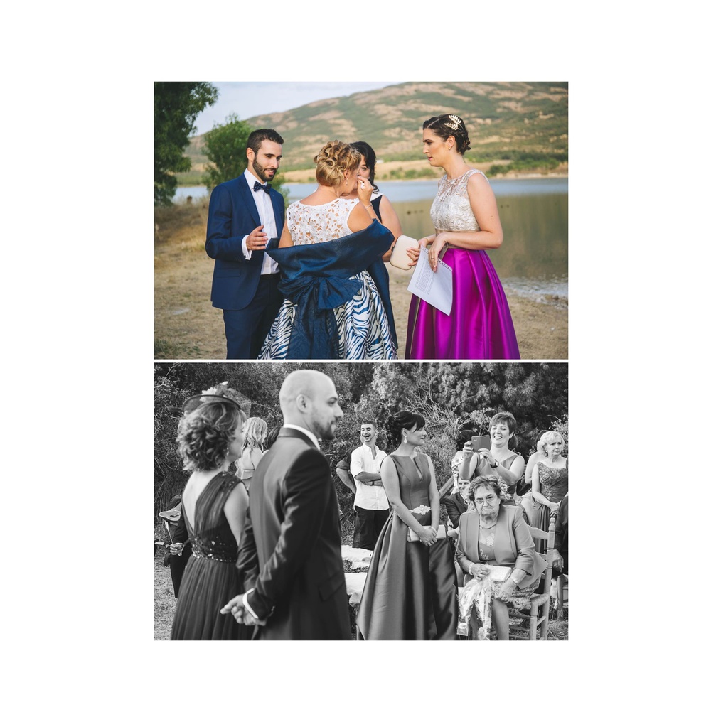 Boda de Laura y Toni (Pinilla del Valle, El Corralon Del Embalse, Madrid, septiembre 2016)
