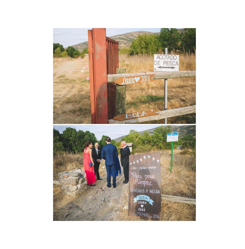 Boda de Laura y Toni (Pinilla del Valle, El Corralon Del Embalse, Madrid, septiembre 2016)