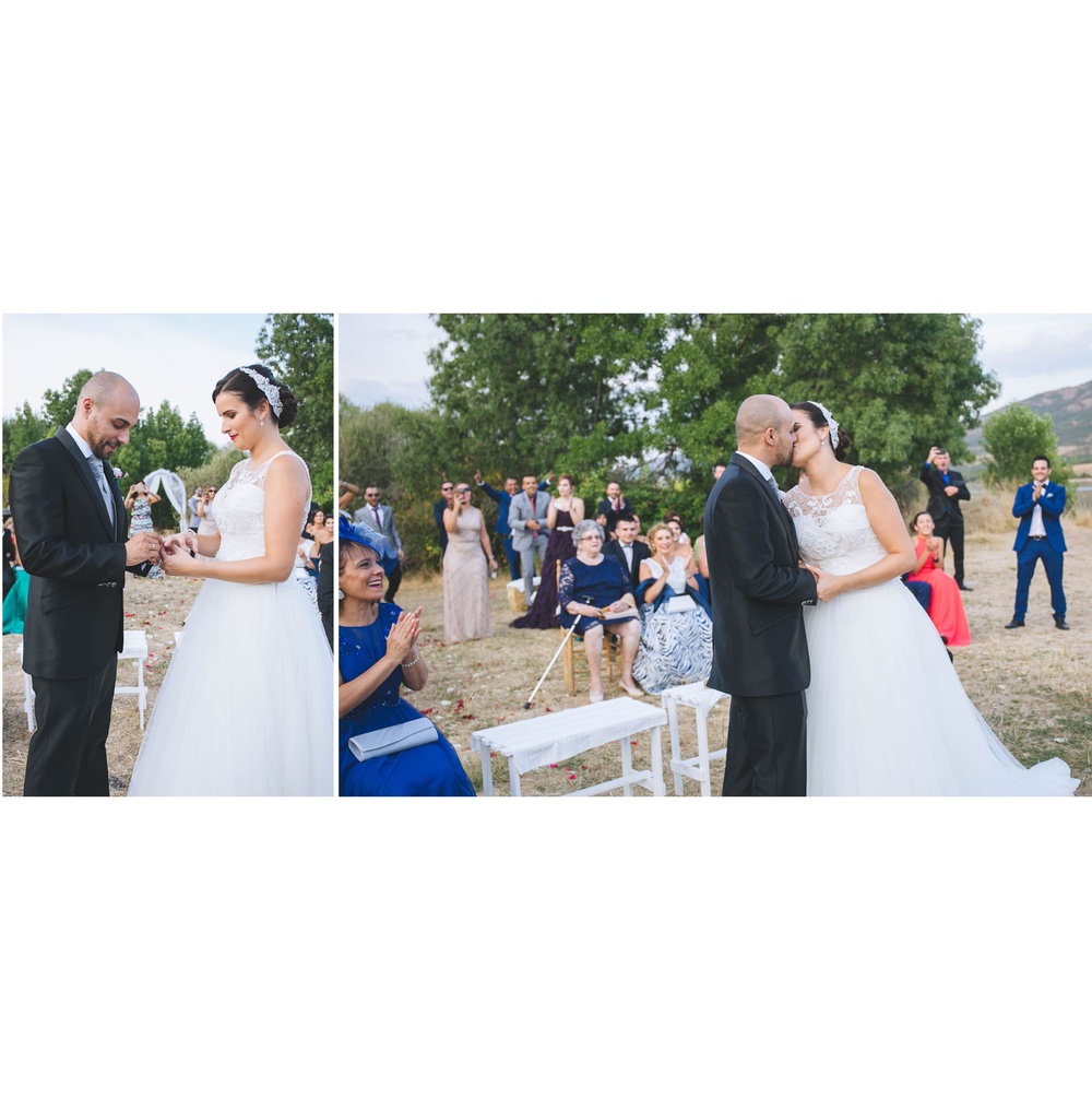 Boda de Laura y Toni (Pinilla del Valle, El Corralon Del Embalse, Madrid, septiembre 2016)