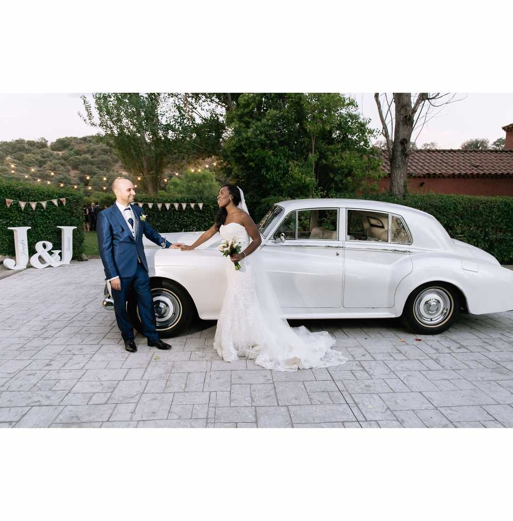 Boda de Josefa y Javier (Normandie Ondarreta, Madrid, septiembre 2016)