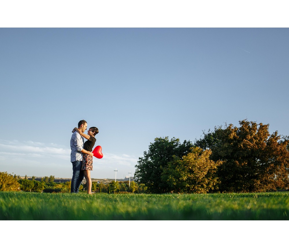 Preboda Alicia y Sergio (Madrid, Parque Juan Carlos I)