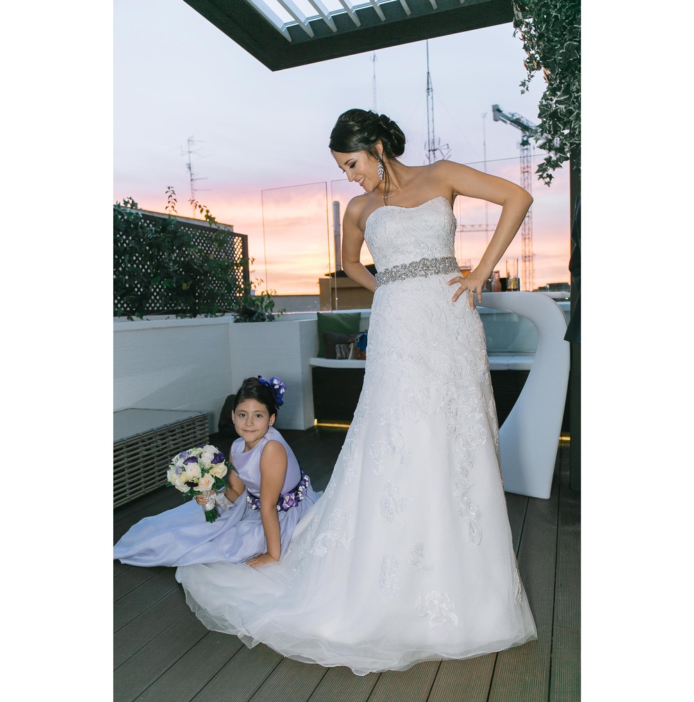 Boda de Daniela y Christian (Hotel Mayorazgo, Madrid, septiembre 2016)