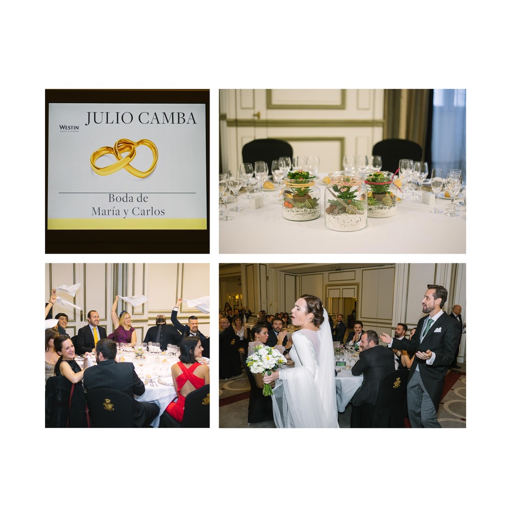 Boda Maria y Carlos (Madrid, Hotel Westin Palace)