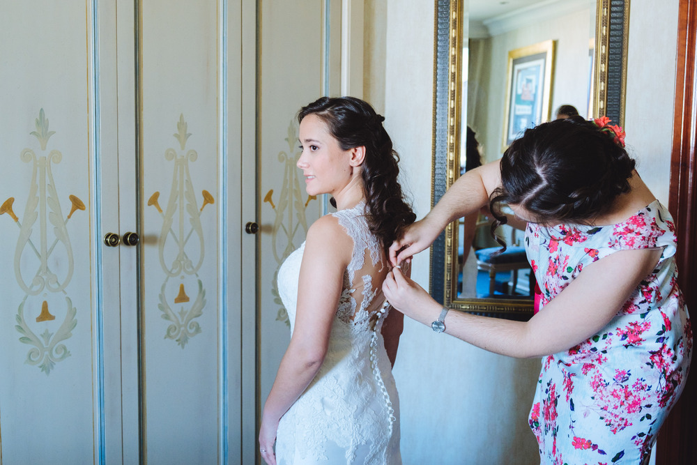 Boda Blanca y Manuel (Madrid, Hotel InterContinental)