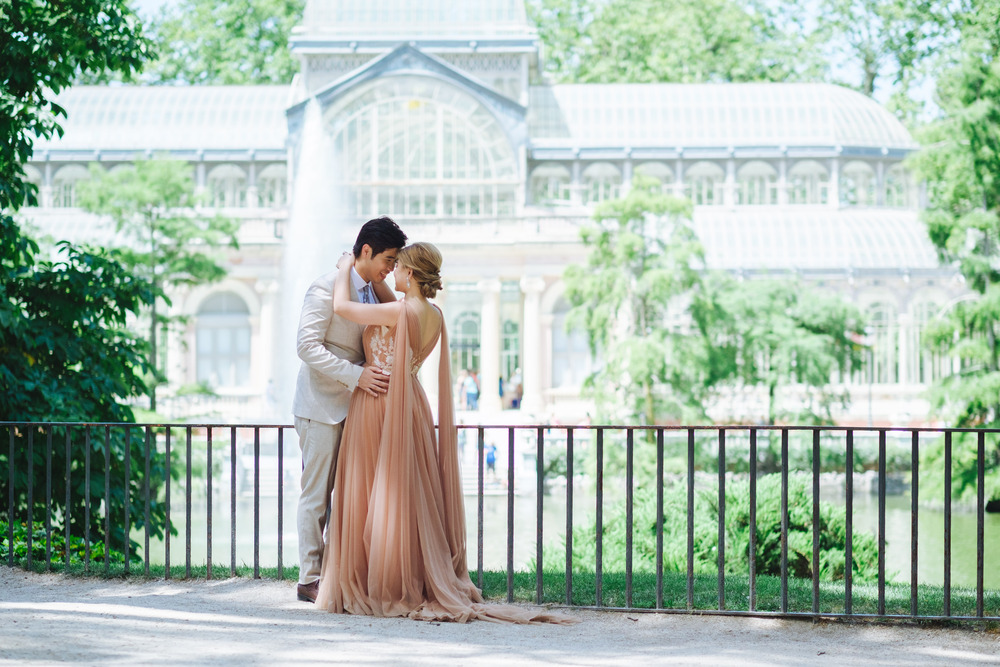 Preboda Kate y Daniel (Madrid, Parque del Retiro, julio 2017)