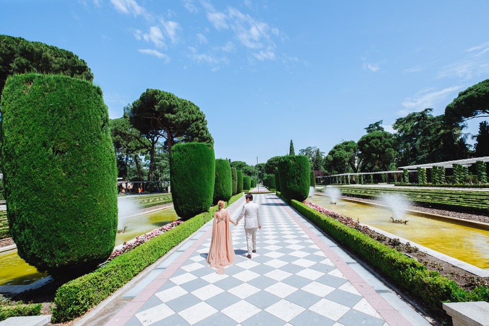 Preboda Kate y Daniel (Madrid, Parque del Retiro, julio 2017)