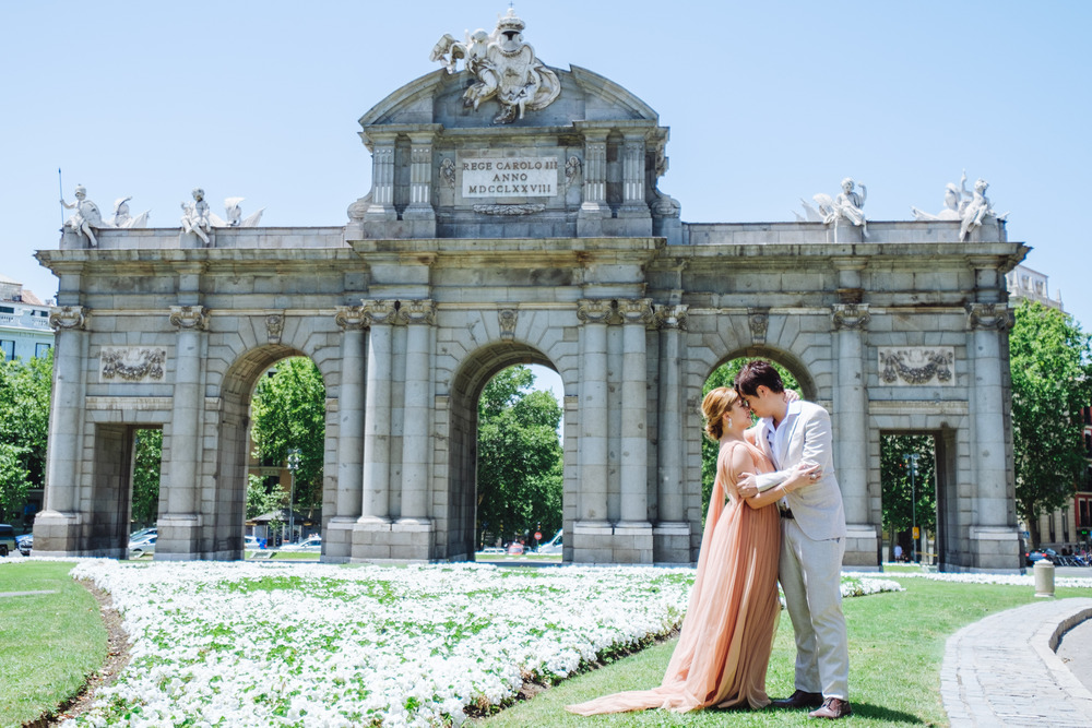 Preboda Kate y Daniel (Madrid, Parque del Retiro, julio 2017)
