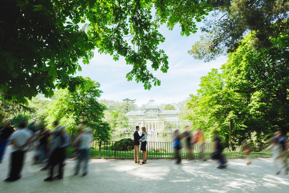 Preboda Sara y Josué (Madrid, Parque del Retiro, abril 2017)
