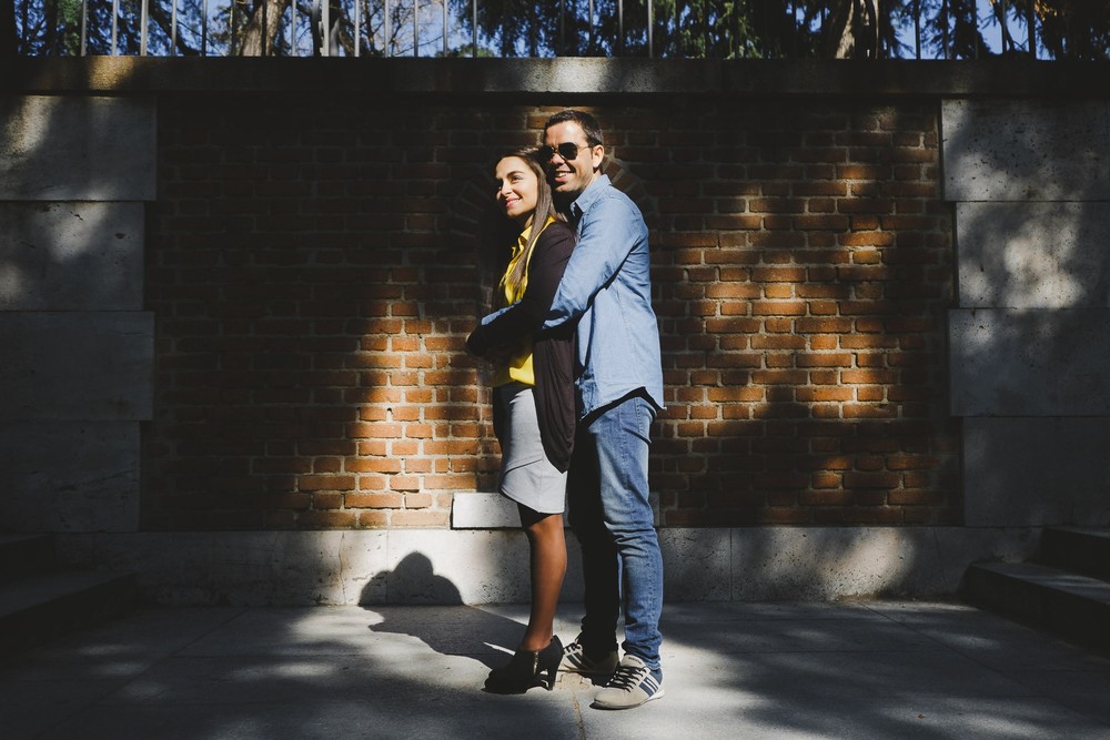 Preboda de Beatriz y Jorge (Los Jardines de Sabatini, febrero 2018)