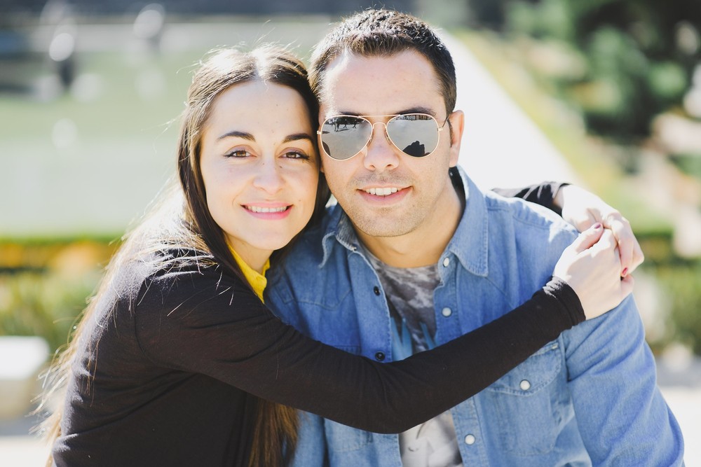 Preboda de Beatriz y Jorge (Los Jardines de Sabatini, febrero 2018)