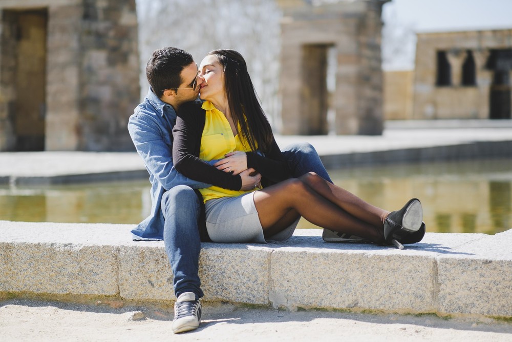Preboda de Beatriz y Jorge (Los Jardines de Sabatini, febrero 2018)