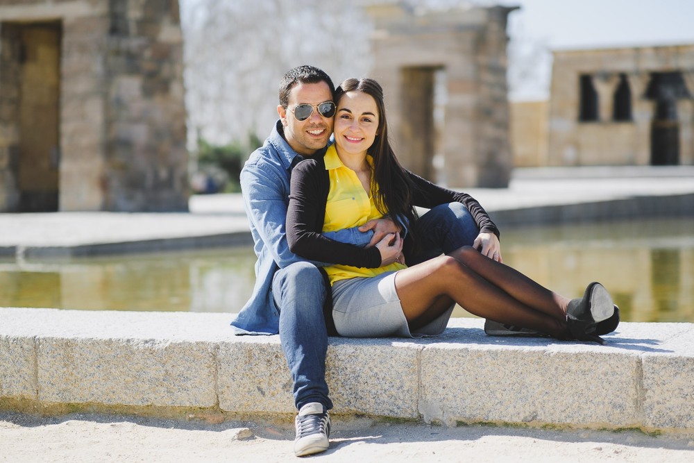 Preboda de Beatriz y Jorge (Los Jardines de Sabatini, febrero 2018)