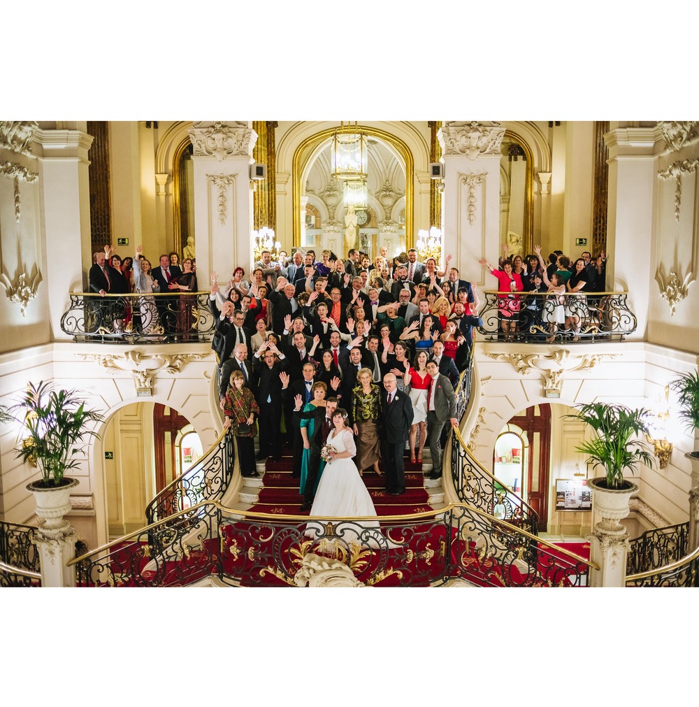 Boda Laura y Fernando (Madrid, Casino de Madrid)