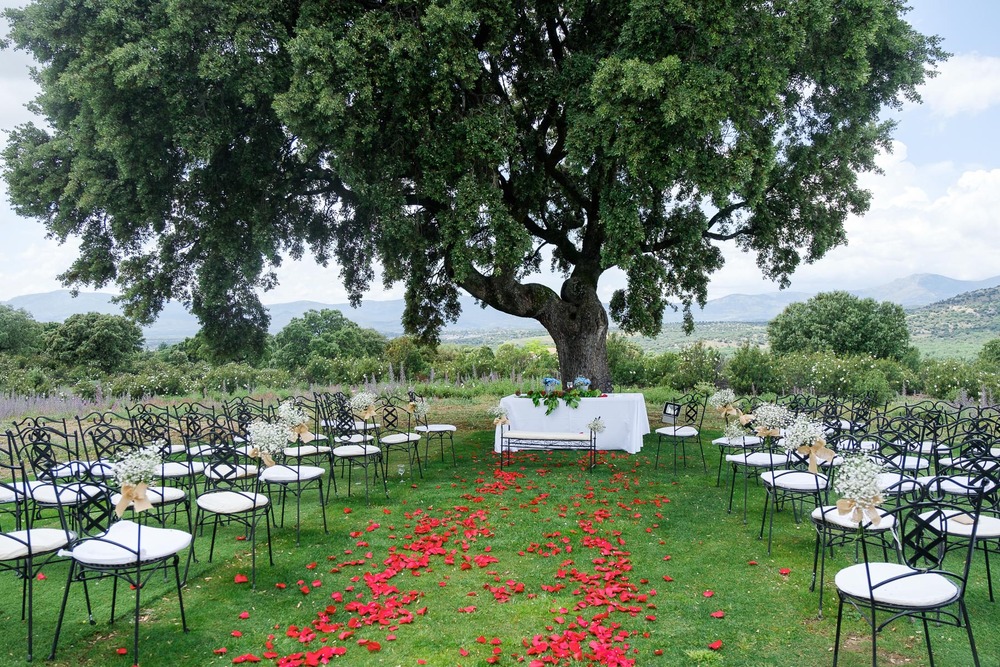 Boda Clara y Javier (Finca El Hormigal, Collado Villalba, Madrid)