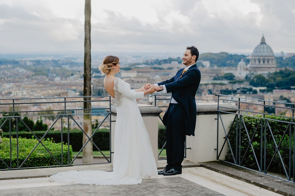 Boda Brenda y Antonio (Roma, Villa Miani)