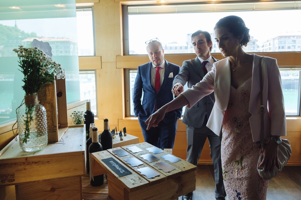 Boda Katya y Millan (San Sebastian, Palacio Miramar, Hotel Londres y Inglaterra, Restaurante Nineu, Kursaal)