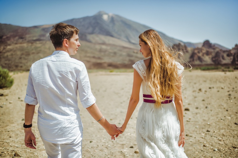 Wedding ceremony in tenerife
