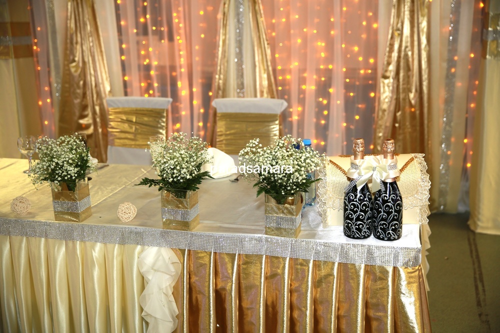 Украшение зала на свадьбу. Свадебное оформление в Екатеринбурге
