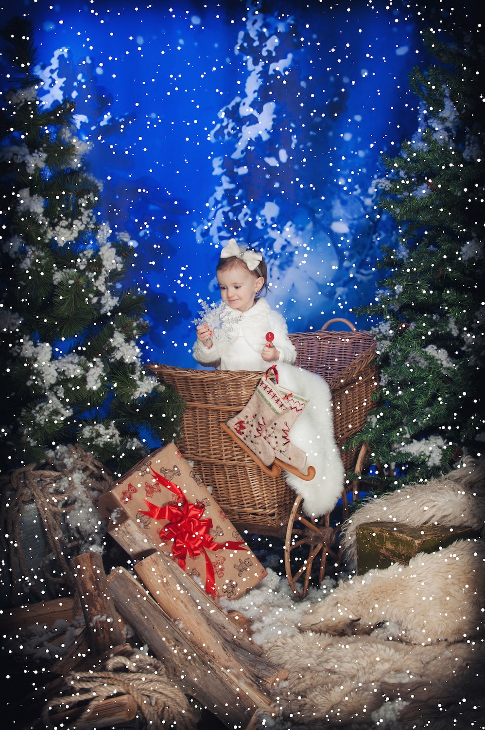 Семейные новогодние фотографии