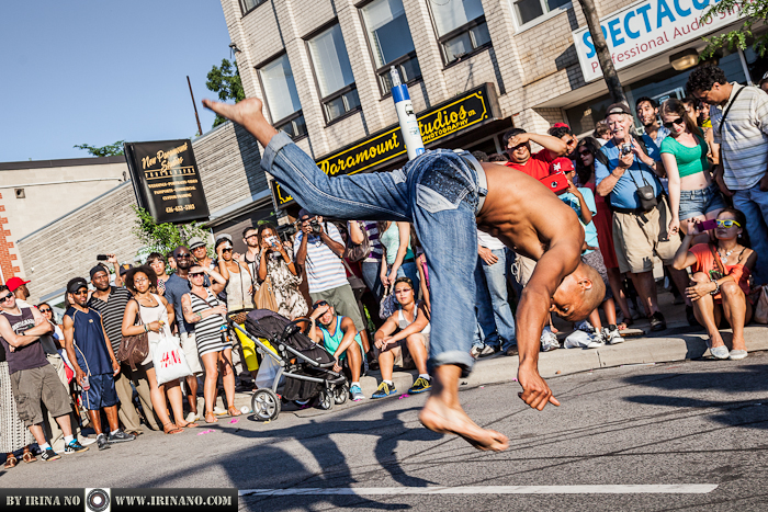Reportage - Salsa on St.Clair. 14.07.2013. Toronto