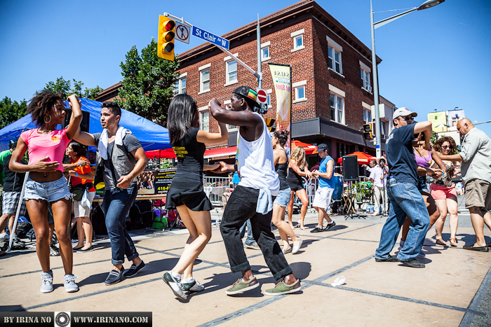 Reportage - Salsa on St.Clair. 14.07.2013. Toronto