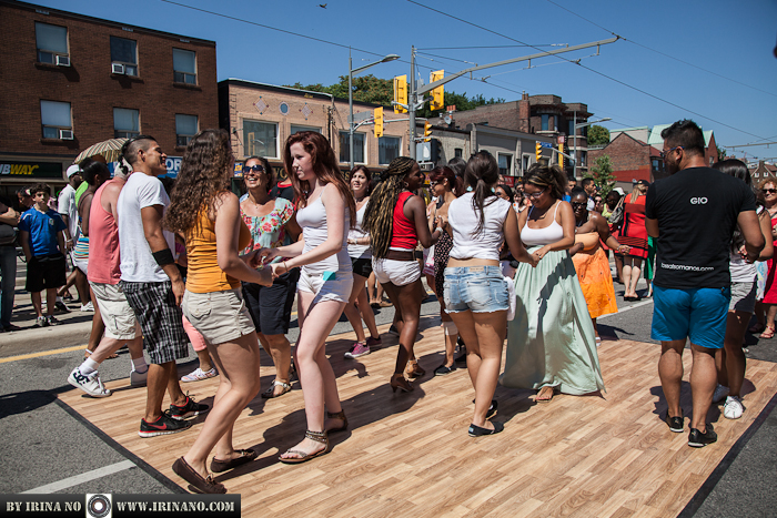 Reportage - Salsa on St.Clair. 14.07.2013. Toronto