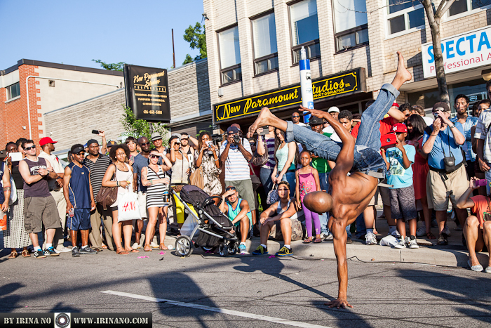 Reportage - Salsa on St.Clair. 14.07.2013. Toronto