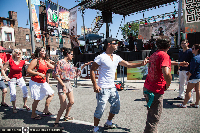 Reportage - Salsa on St.Clair. 14.07.2013. Toronto