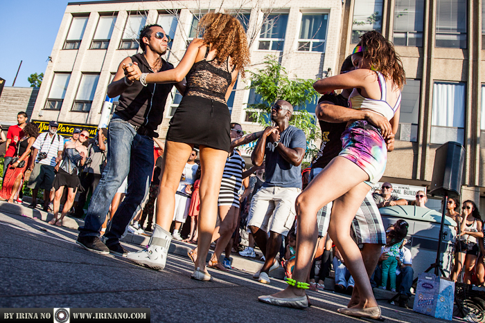 Reportage - Salsa on St.Clair. 14.07.2013. Toronto