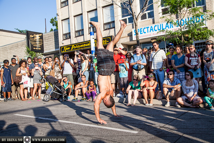 Reportage - Salsa on St.Clair. 14.07.2013. Toronto