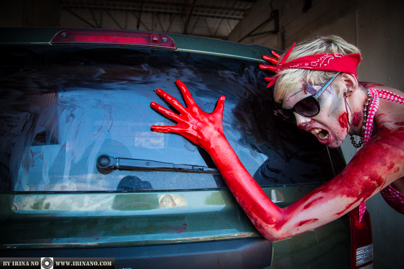 Reportage - Zombie car wash, 2013.08.18. Toronto