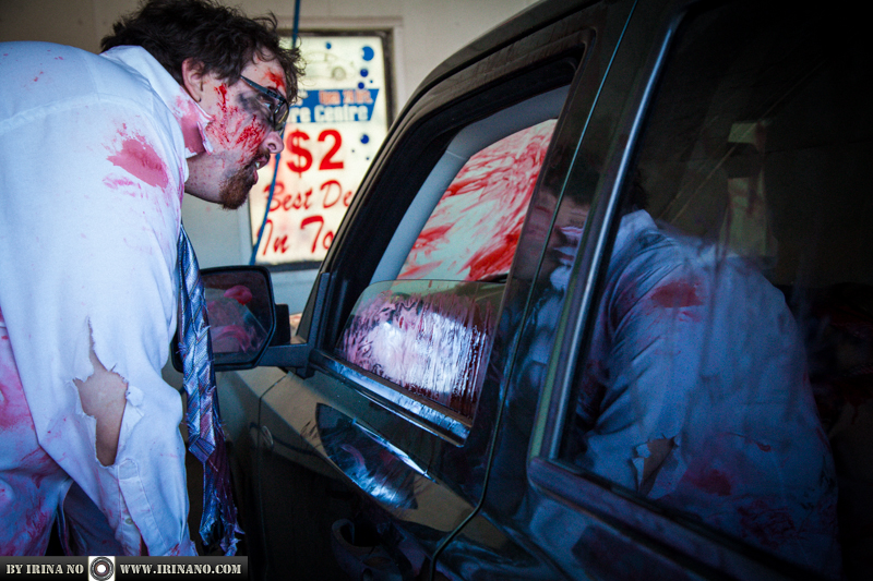 Reportage - Zombie car wash, 2013.08.18. Toronto