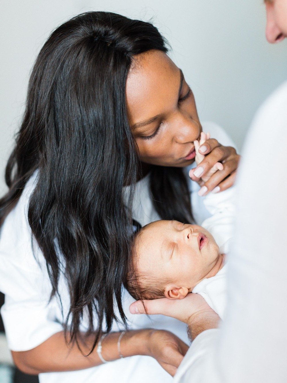 Lifestyle newborn session with little David