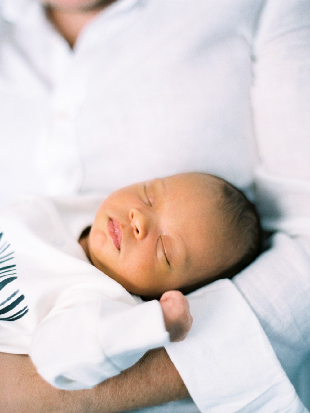 Lifestyle newborn session with little David