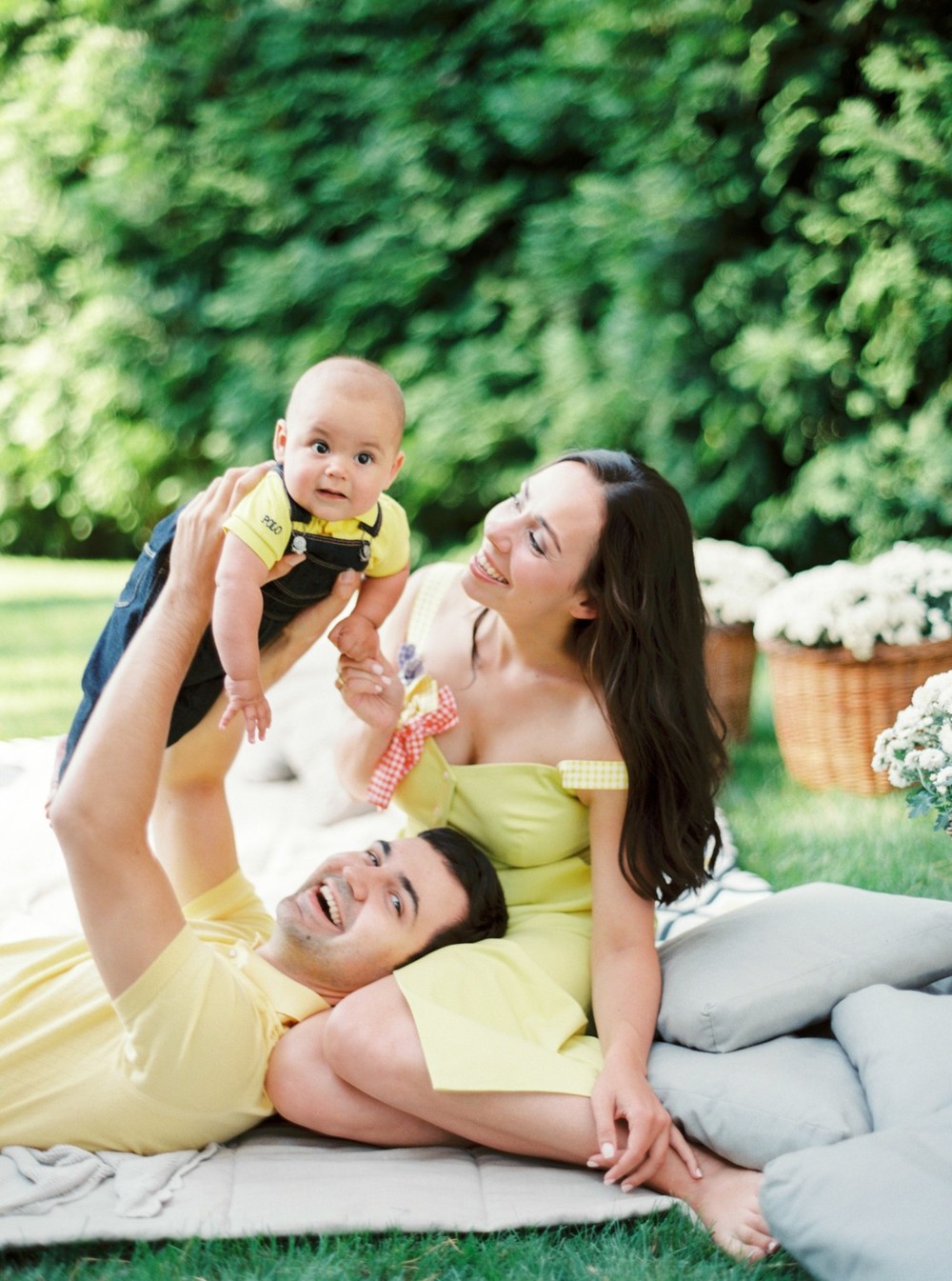 Summer Family session on the backyard