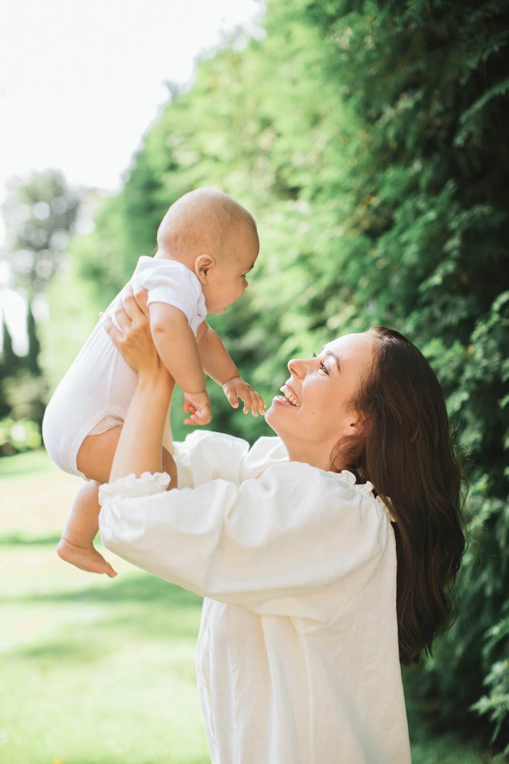 Summer Family session on the backyard