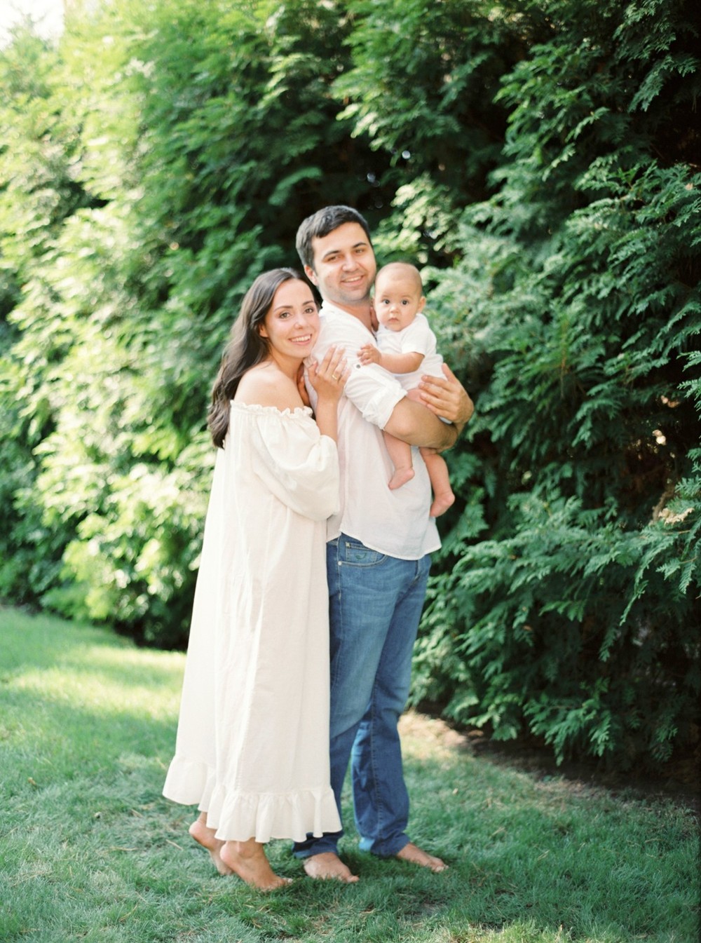 Summer Family session on the backyard