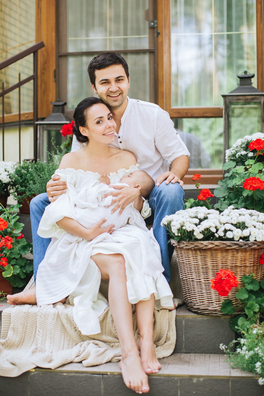 Summer Family session on the backyard