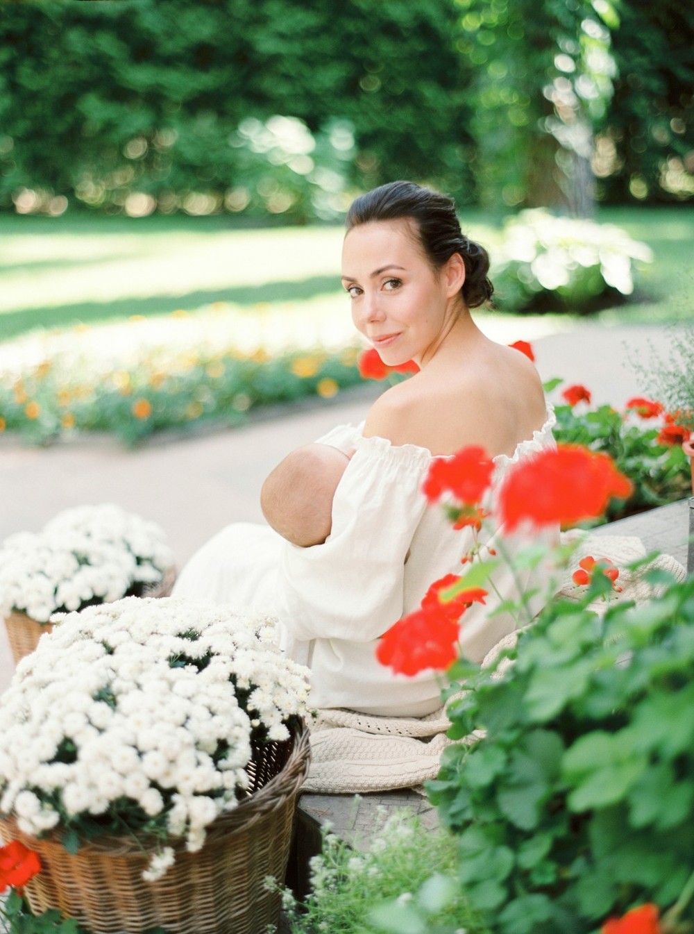 Summer Family session on the backyard