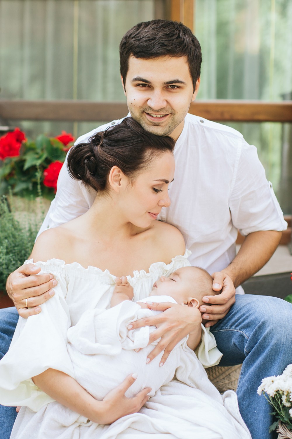 Summer Family session on the backyard