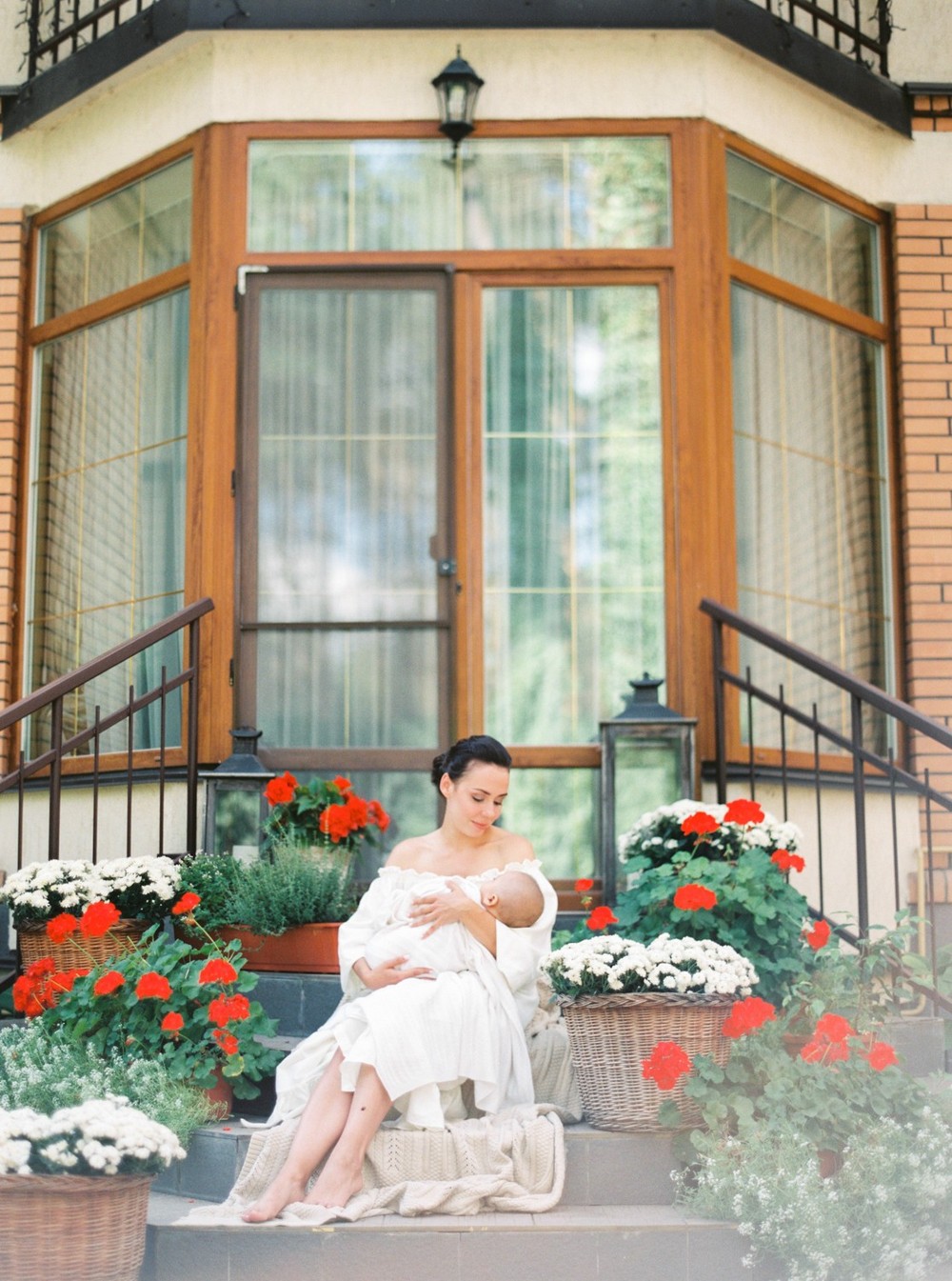 Summer Family session on the backyard