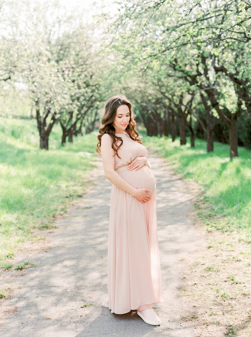 Spring blossom. Anna