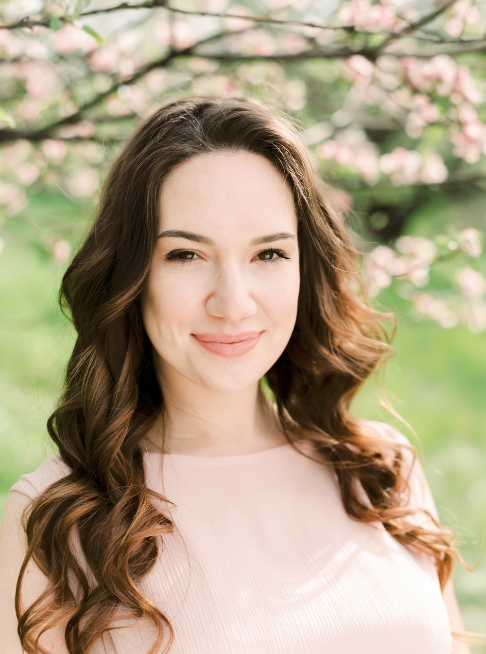 Spring blossom. Anna