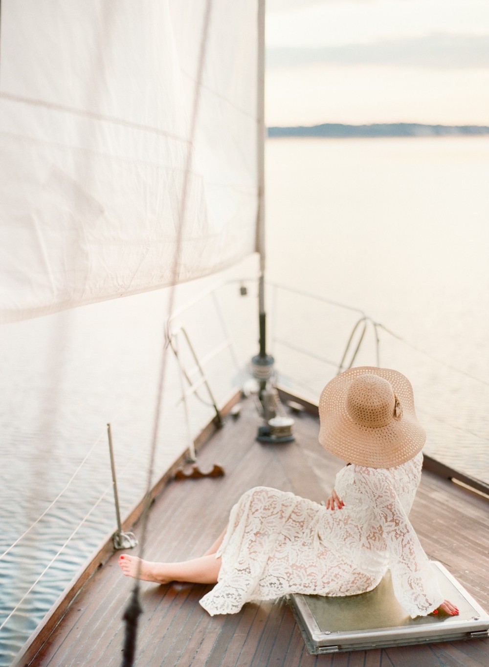Yacht pregnancy photoshoot. Yana&Dima