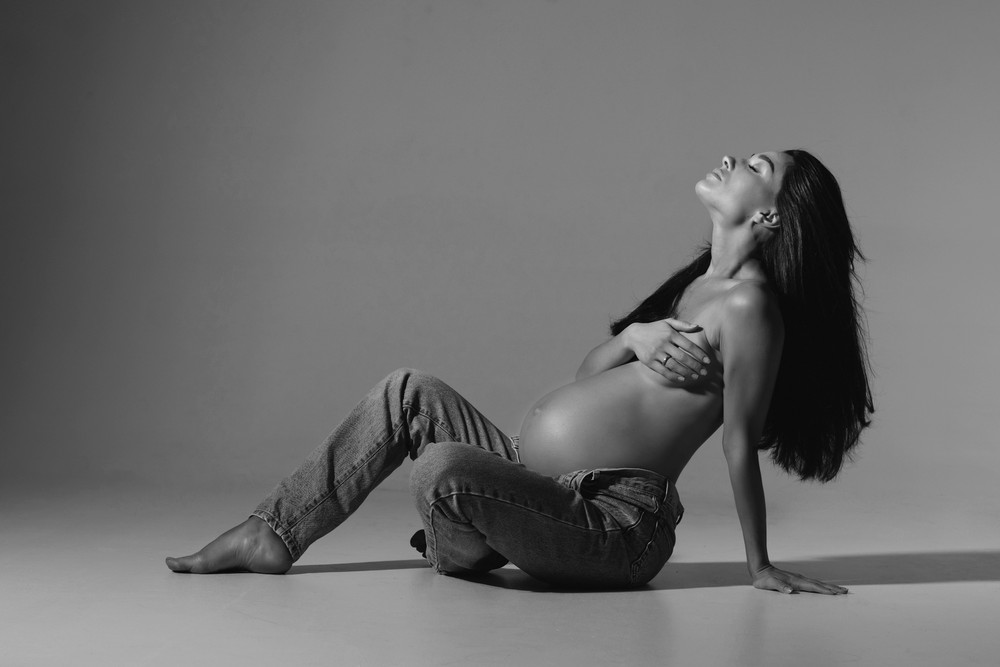 Christina. Fashion pregnancy