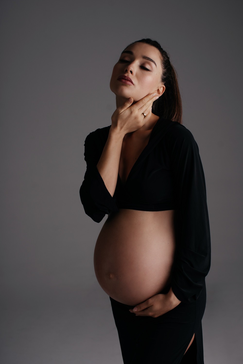 Christina. Fashion pregnancy