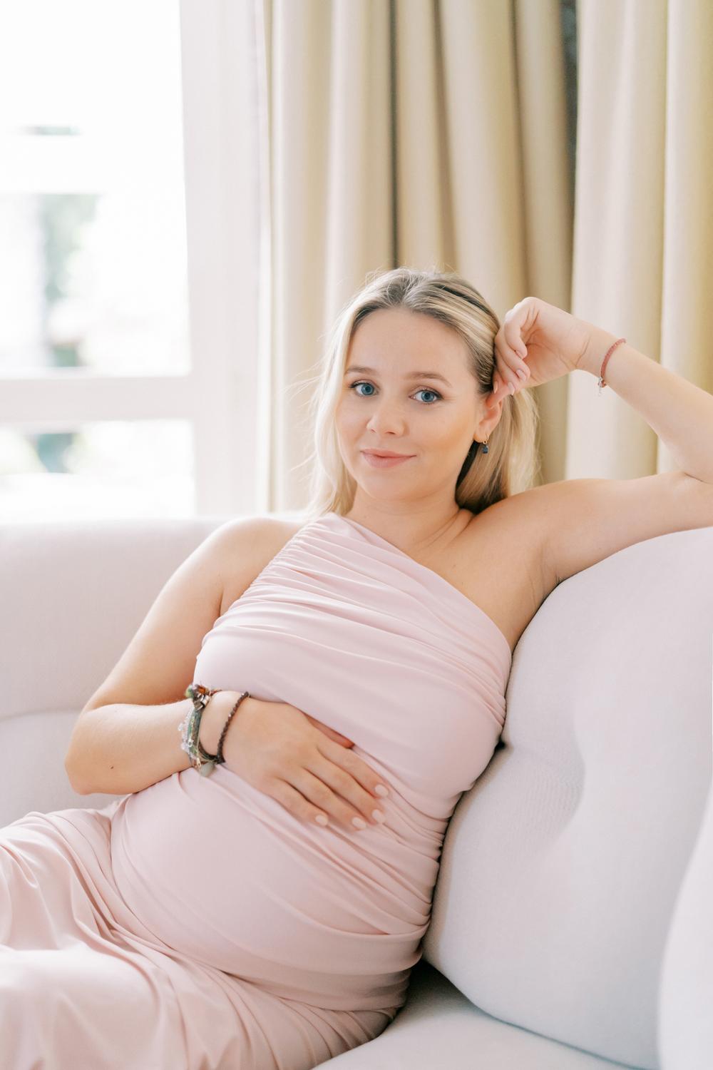 Cap-Ferrat Maternity photoshoot