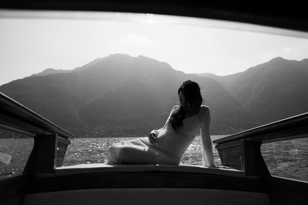 Pregnancy and Family photoshoot on Lake Como