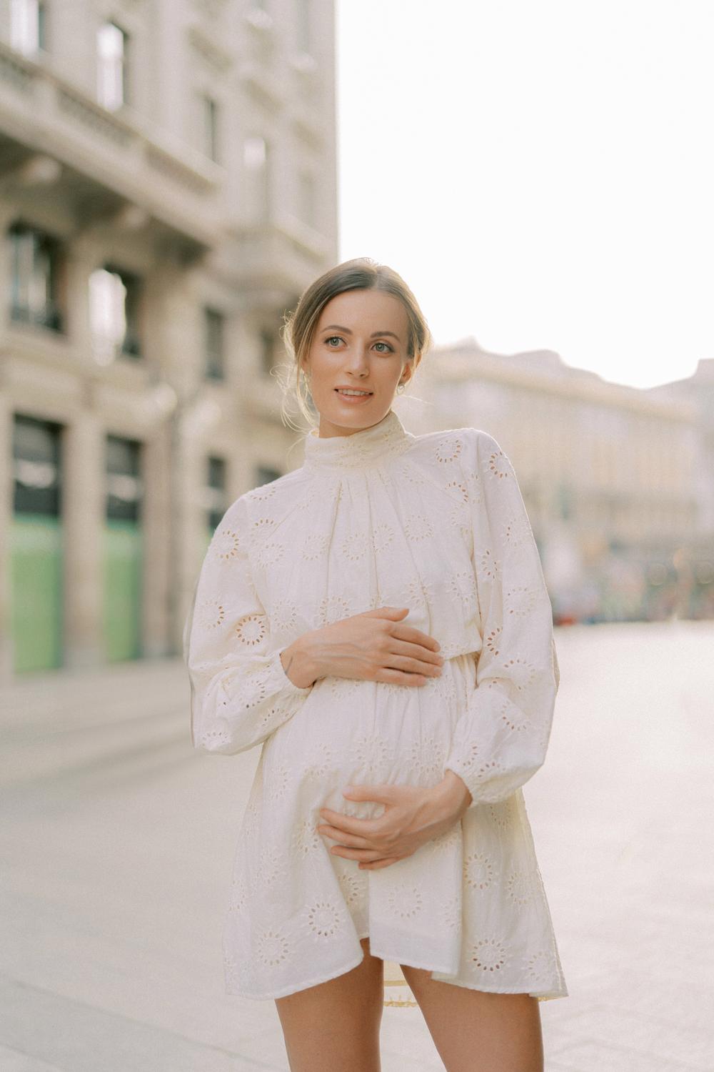 Milan maternity session