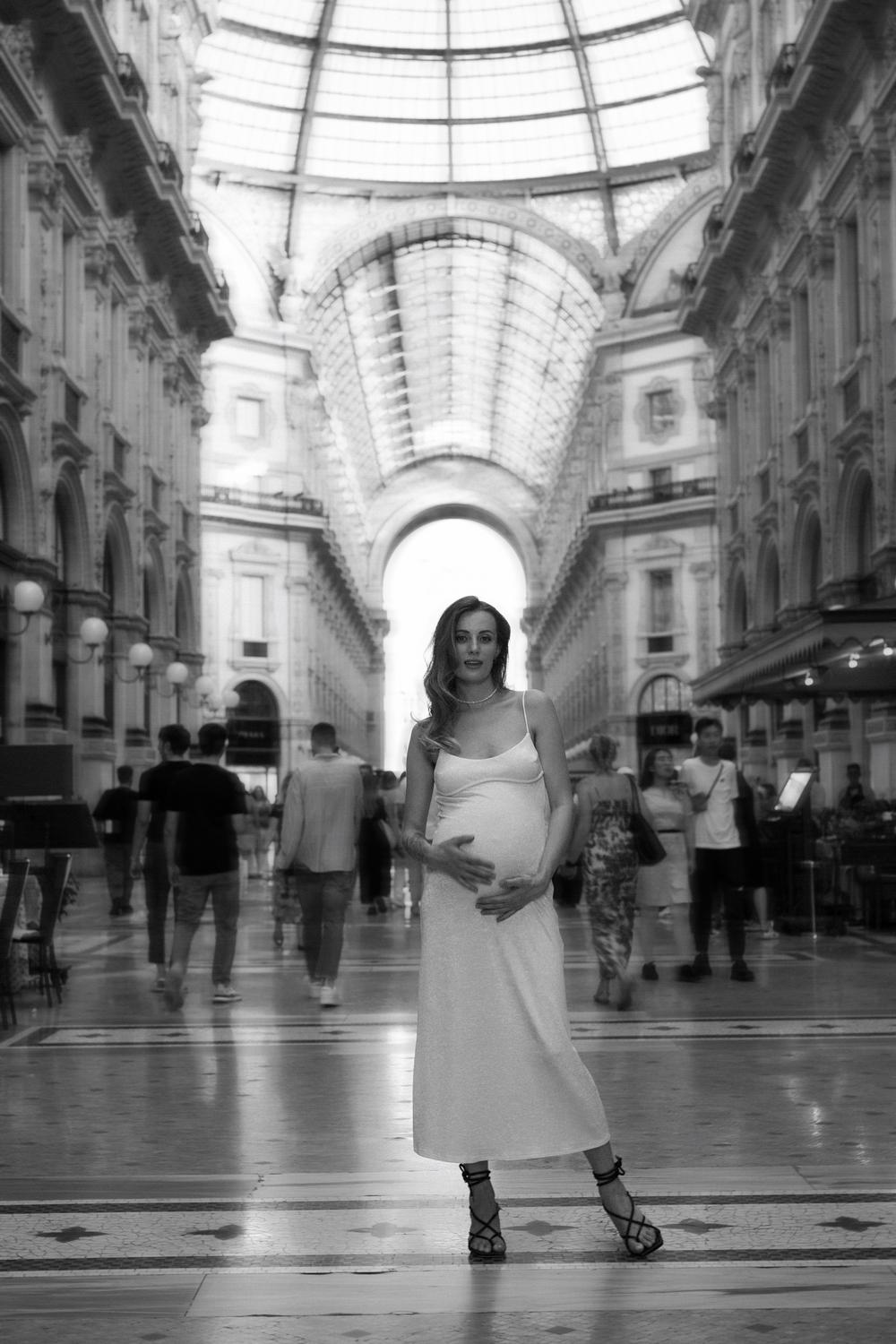 Milan maternity session